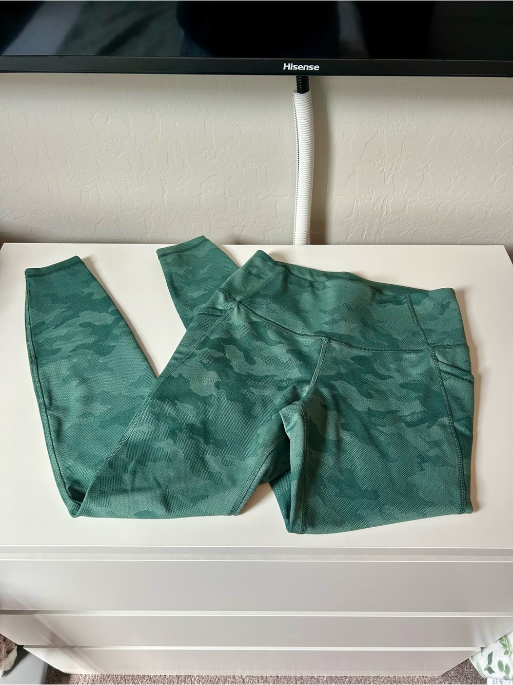 All in Motion Workout Leggings | Size XS | Green Camo Exercise Pants